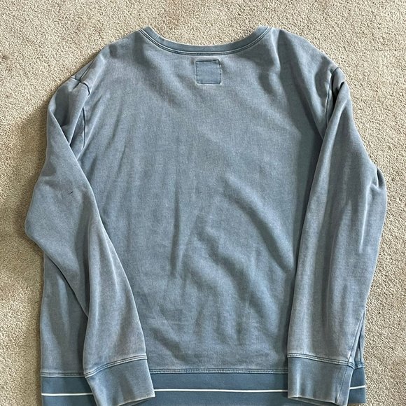 Guess Jeans 1981 Casual Sweater Blue Size Large - Picture 4 of 5
